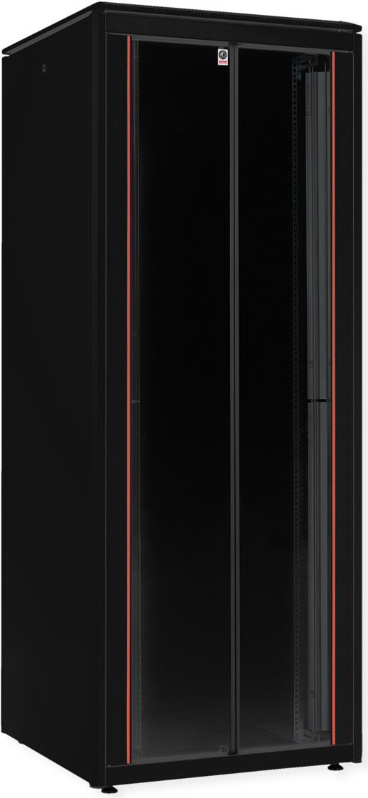 ROLINE 19 Zoll Netzwerkschrank Pro 47 HE 800x800 BxT Glastür schwarz (26.21.0239) von ROLINE