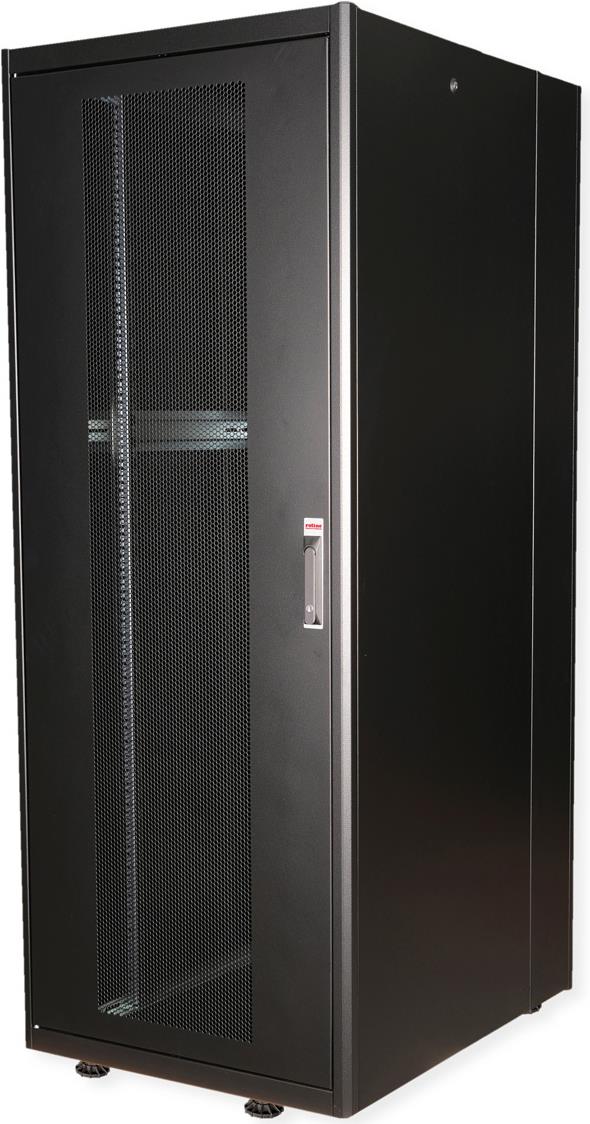 ROLINE 19 Zoll Serverschrank Basic 42 HE 800x1000 BxT perforiert schwarz (26.21.0215) von ROLINE