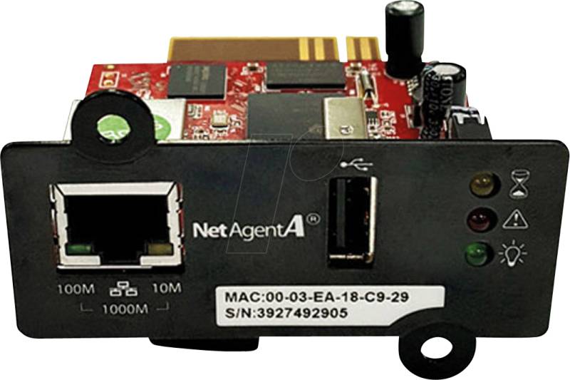 ROLINE 19402021 - Web / SNMP Erweiterungskarte, Gigabit Ethernet von ROLINE