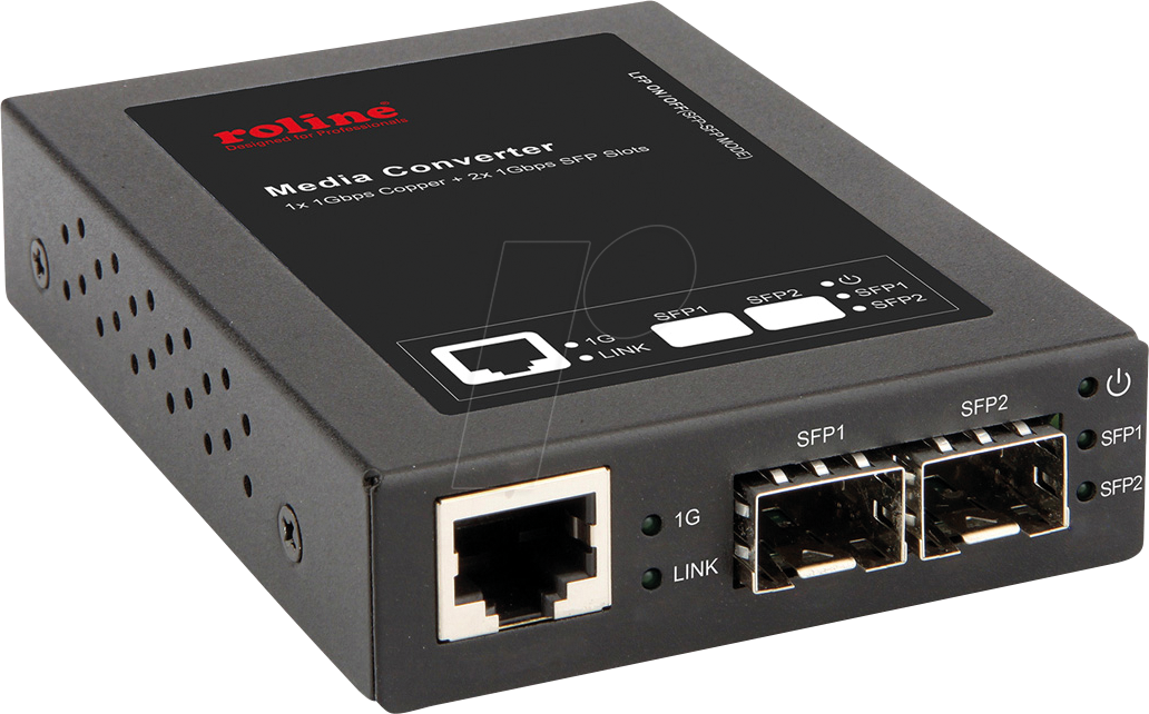 ROLINE 21131074 - Medienkonverter, Gigabit Ethernet ROLINE 21131074 - Medienkonverter, Gigabit Ethernet von ROLINE