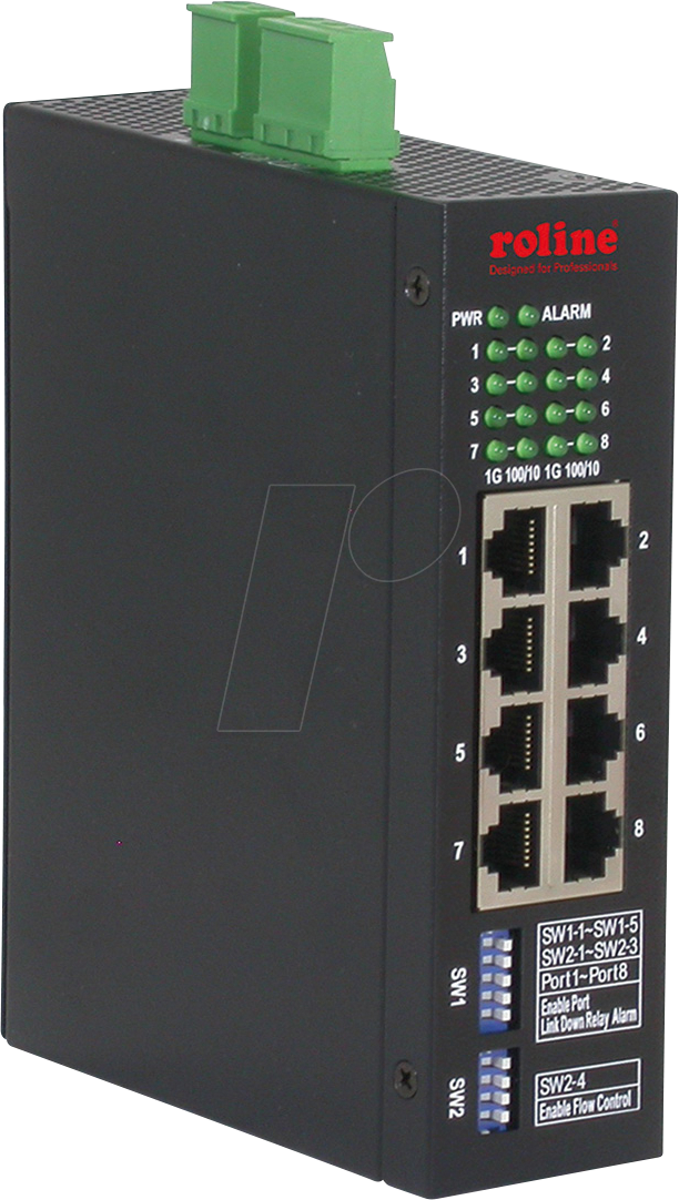 ROLINE 21131136 - Switch, 8-Port, Gigabit Ethernet ROLINE 21131136 - Switch, 8-Port, Gigabit Ethernet von ROLINE