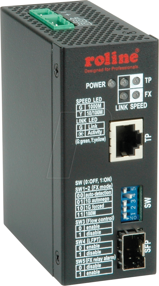 ROLINE 21131149 - Medienkonverter, Gigabit Ethernet, SFP ROLINE 21131149 - Medienkonverter, Gigabit Ethernet, SFP von ROLINE