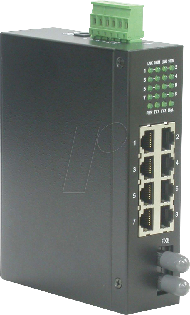 ROLINE 21131151 - Switch, 8-Port, Fast Ethernet, RJ45/ST ROLINE 21131151 - Switch, 8-Port, Fast Ethernet, RJ45/ST von ROLINE