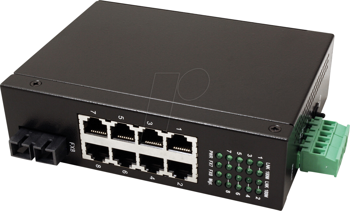 ROLINE 21131152 - Switch, 8-Port, Fast Ethernet, RJ45/SC ROLINE 21131152 - Switch, 8-Port, Fast Ethernet, RJ45/SC von ROLINE