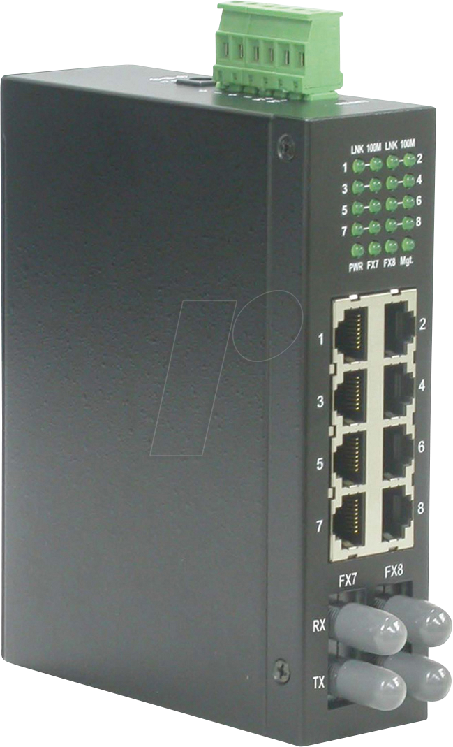 ROLINE 21131153 - Switch, 8-Port, Fast Ethernet, RJ45/ST von ROLINE