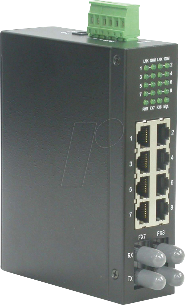 ROLINE 21131153 - Switch, 8-Port, Fast Ethernet, RJ45/ST ROLINE 21131153 - Switch, 8-Port, Fast Ethernet, RJ45/ST von ROLINE