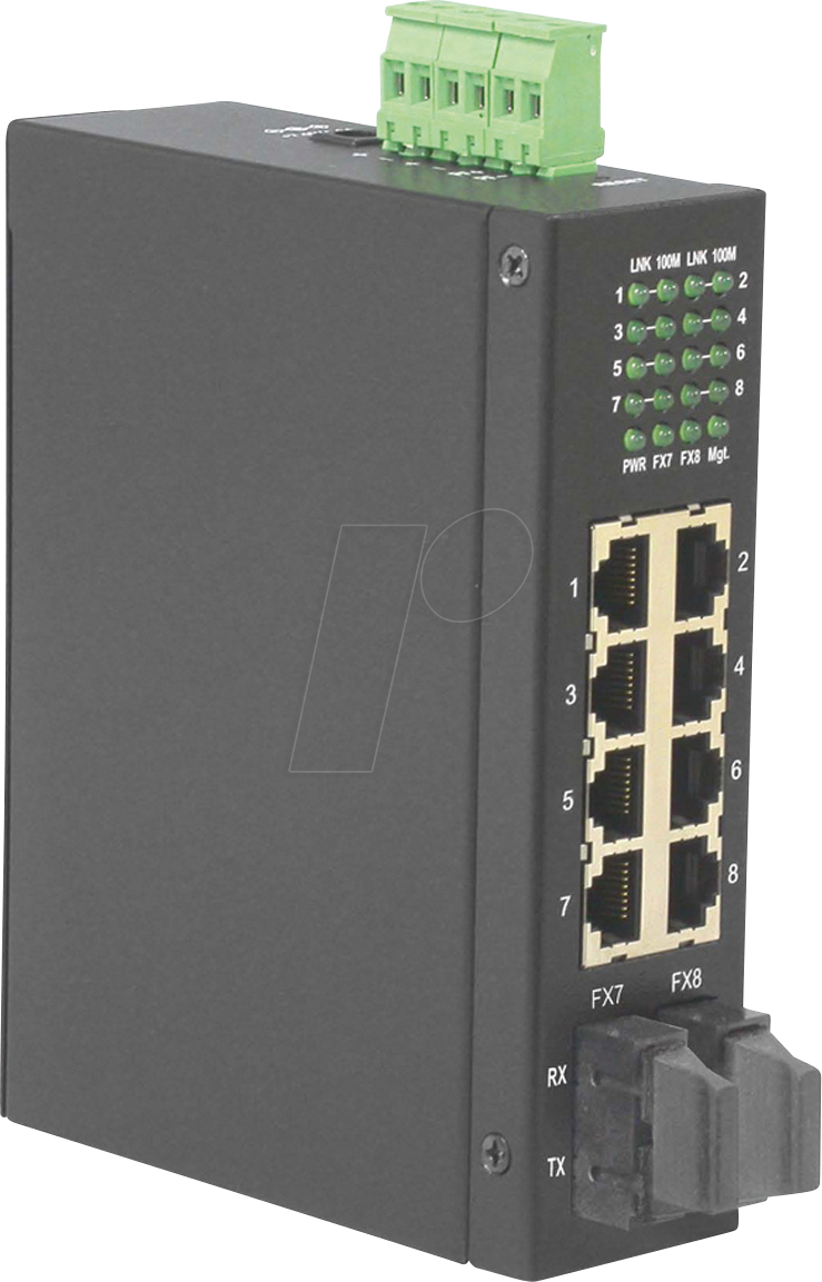 ROLINE 21131154 - Switch, 8-Port, Fast Ethernet, RJ45/SC ROLINE 21131154 - Switch, 8-Port, Fast Ethernet, RJ45/SC von ROLINE