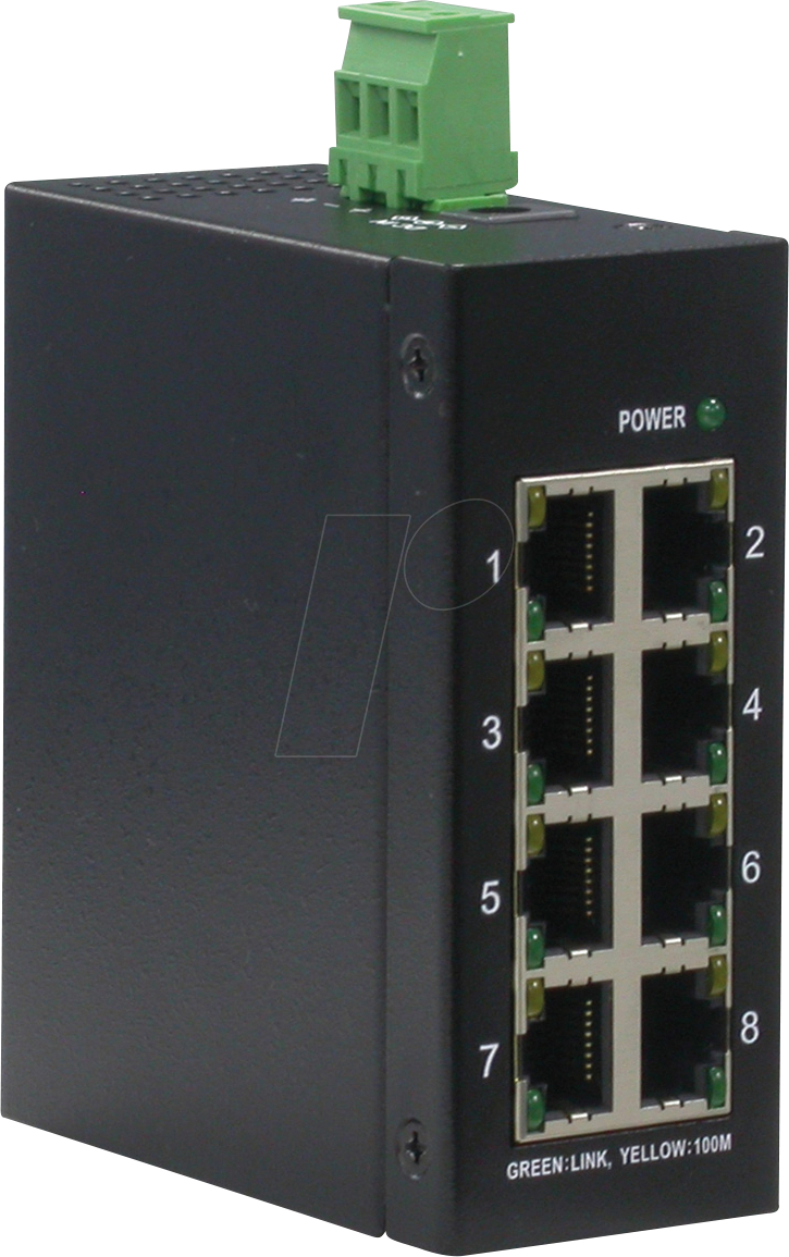 ROLINE 21131156 - Switch, 8-Port, Fast Ethernet von ROLINE