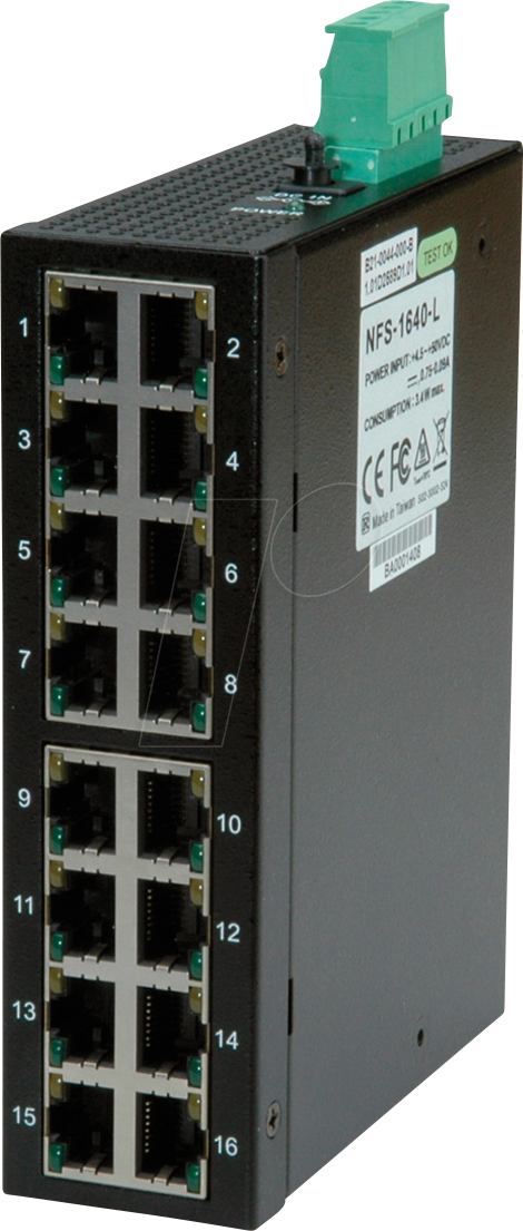 ROLINE 21131157 - Switch, 16-Port, Fast Ethernet von ROLINE