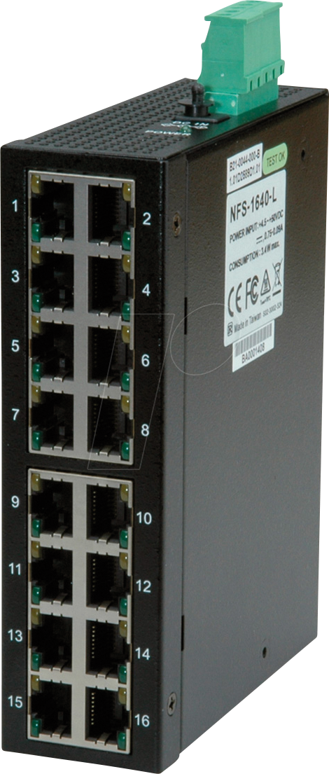 ROLINE 21131157 - Switch, 16-Port, Fast Ethernet ROLINE 21131157 - Switch, 16-Port, Fast Ethernet von ROLINE