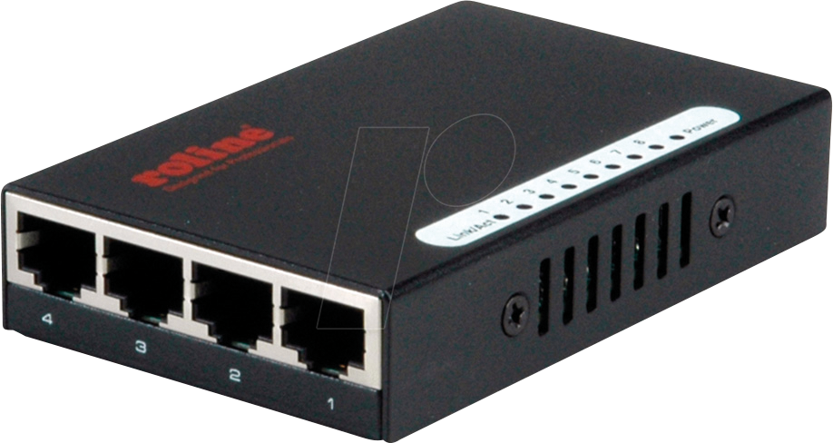 ROLINE 21143530 - Switch, 8-Port, Gigabit Ethernet von ROLINE
