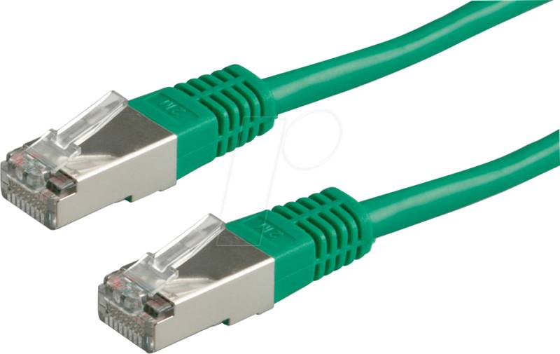 ROLINE 21150163 - Patchkabel Cat.5e FTP, grün, 5 m von ROLINE