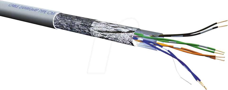 ROLINE 21150321 - Cat.5e Patchkabel, S/FTP, grau, 300 m ROLINE 21150321 - Cat.5e Patchkabel, S/FTP, grau, 300 m von ROLINE