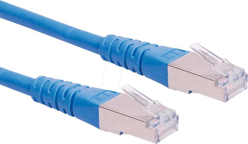 ROLINE 21151404 - Patchkabel Cat.6 S/FTP PIMF blau 20 m von ROLINE