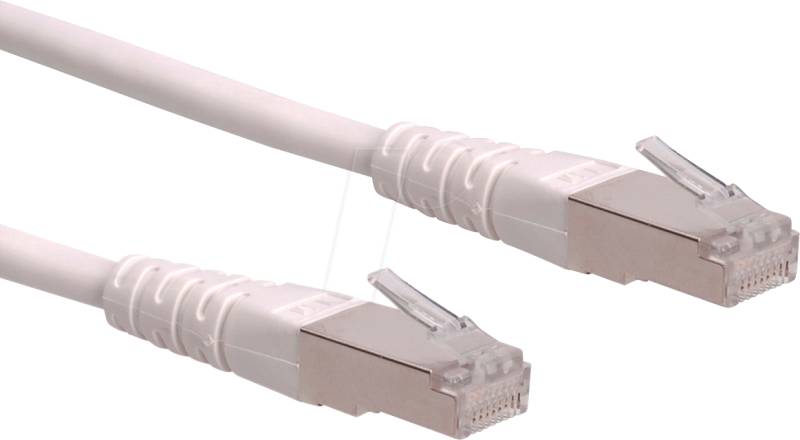 ROLINE 21151406 - Patchkabel Cat.6 S/FTP PIMF weiß 20 m von ROLINE