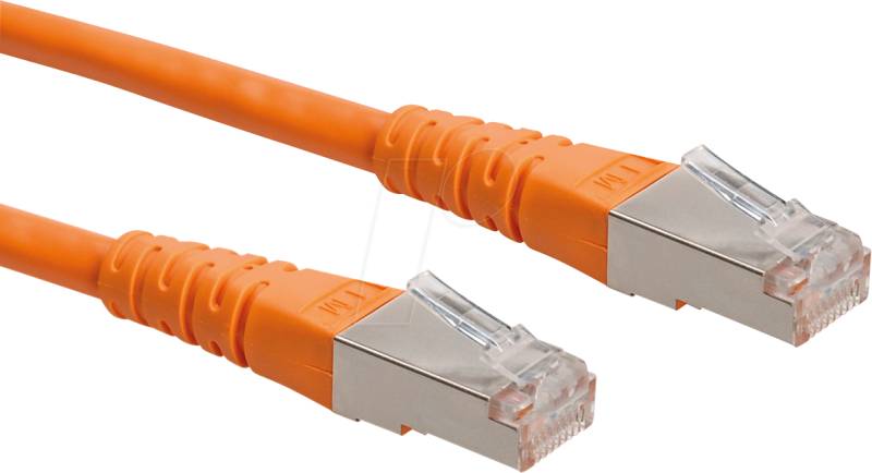 ROLINE 21151407 - Patchkabel Cat.6 S/FTP PIMF orange 20 m von ROLINE