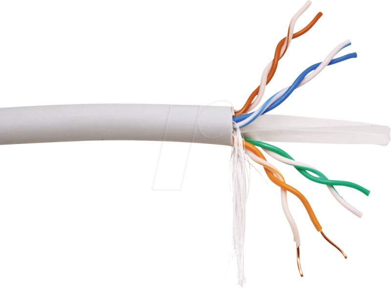 ROLINE 21151687 - Cat.6a Netzwerkkabel, UTP, grau, 300 m von ROLINE