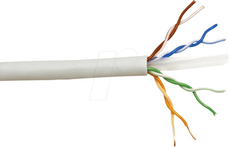 ROLINE 21151789 - Cat.6 Netzwerkkabel, UTP, grau, 300 m von ROLINE