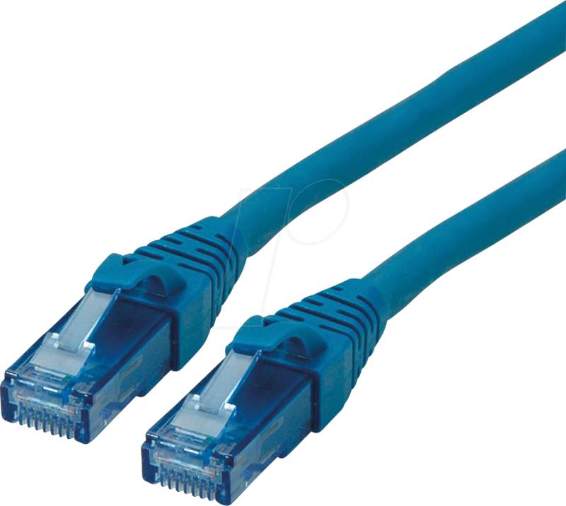 ROLINE 21152749 - Patchkabel Cat.6a UTP, LSOH, blau, 20 m von ROLINE