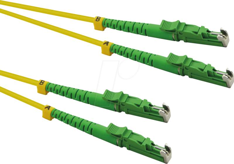 ROLINE 21159506 - LWL Patchkabel,  LSH-APC Duplex, OS2, 9/125 µm, gelb, 7,5 m von ROLINE