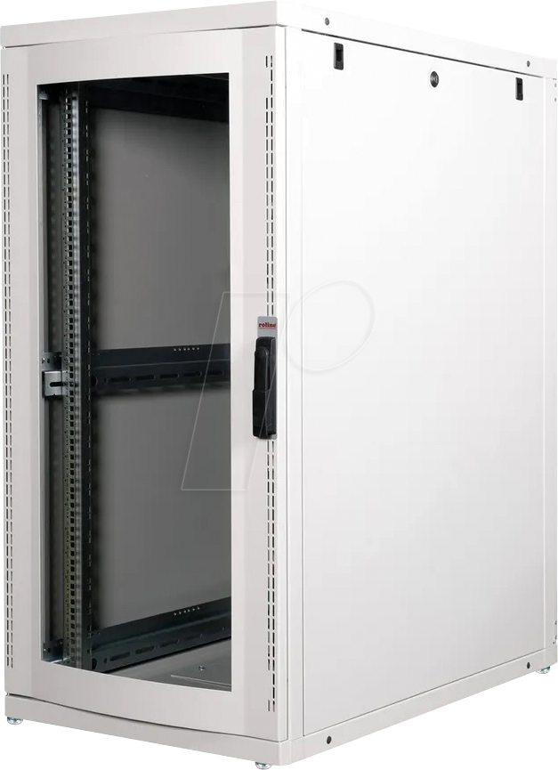 ROLINE 26210149 - 19'' Serverschrank, 26 HE, 1000mm Tiefe, grau Plexiglas von ROLINE