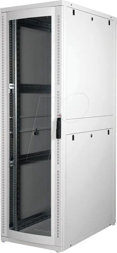 ROLINE 26210163 - 19'' Serverschrank, 42 HE, 1000mm Tiefe, grau Plexiglas von ROLINE