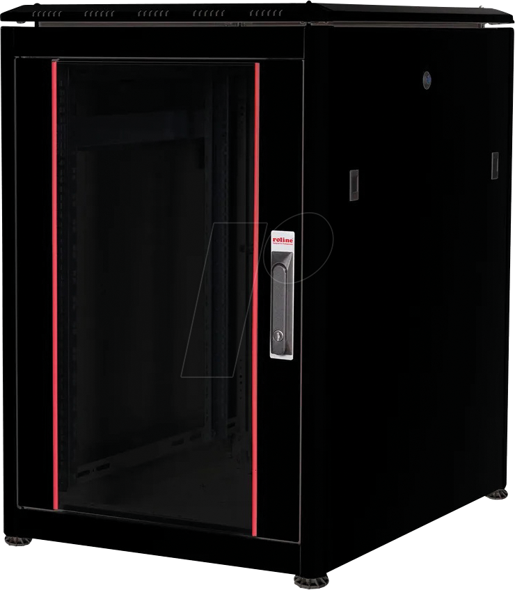 ROLINE 26210217 - 19'' Netzwerkschrank, 16 HE, 800mm Tiefe, schwarz ROLINE 26210217 - 19'' Netzwerkschrank, 16 HE, 800mm Tiefe, schwarz von ROLINE