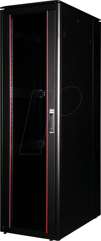 ROLINE 26210230 - 19'' Netzwerkschrank, 42 HE, 1000mm Tiefe, schwarz von ROLINE