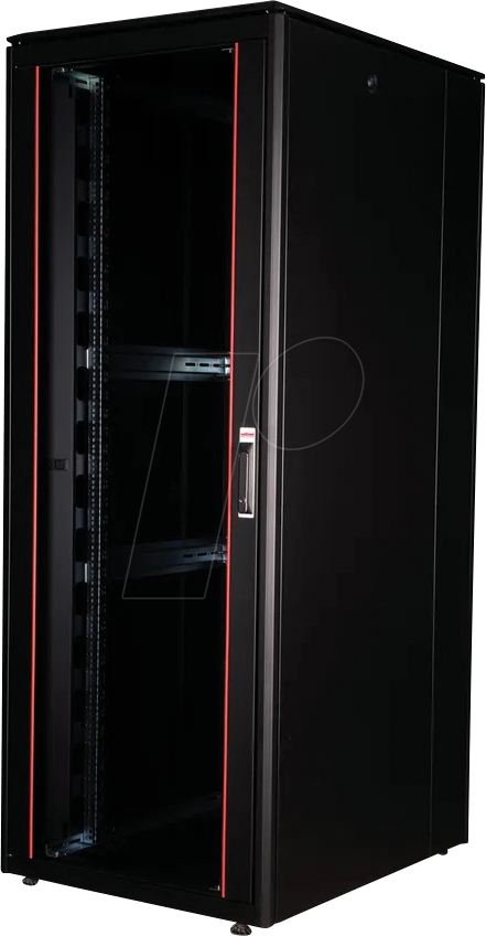 ROLINE 26210233 - 19'' Netzwerkschrank, 42 HE, 1000mm Tiefe, schwarz von ROLINE