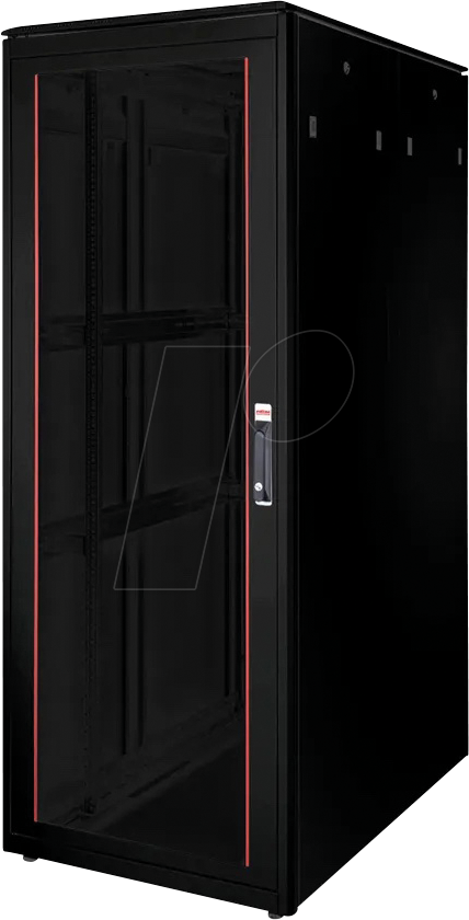 ROLINE 26210234 - 19'' Netzwerkschrank, 42 HE, 1200mm Tiefe, schwarz von ROLINE