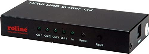 ROLINE 4K HDMI Video-Splitter, 4fach ROLINE 4K HDMI Video-Splitter, 4fach von ROLINE
