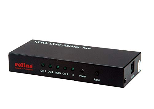 ROLINE 4K HDMI Video-Splitter, 4fach von ROLINE