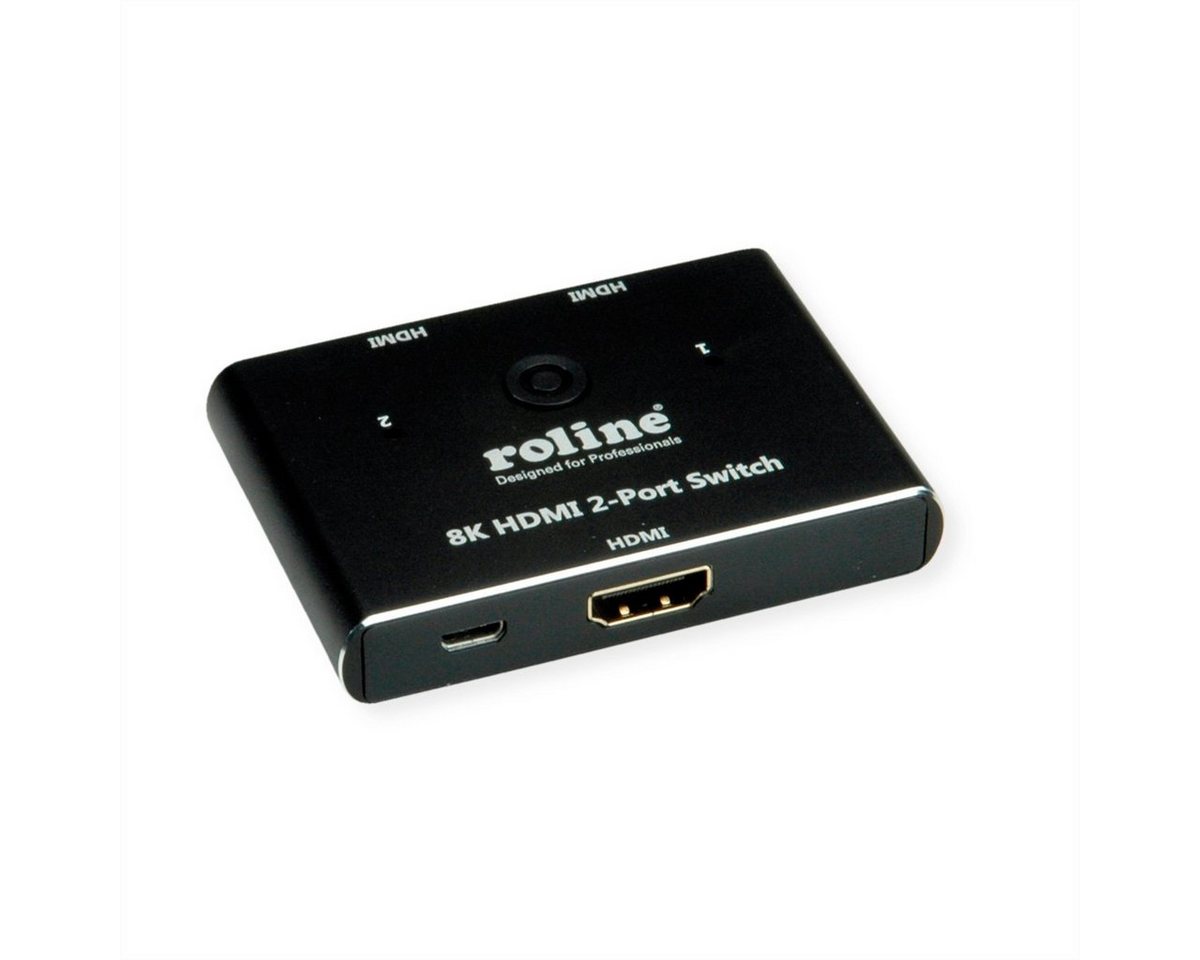 ROLINE 8K HDMI Switch, 2-fach Audio- & Video-Adapter ROLINE 8K HDMI Switch, 2-fach Audio- & Video-Adapter von ROLINE