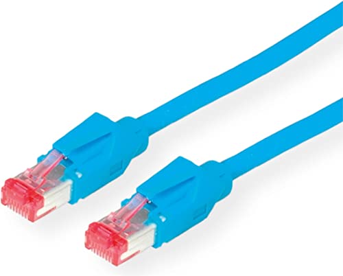 ROLINE Cat. 6 7.0 m 7 M CAT6 S/FTP (STP) blau Netzwerk-Kabel – Netzwerk-Kabel (7 m, Cat6, S/FTP (STP), RJ-45, RJ-45, blau) von ROLINE