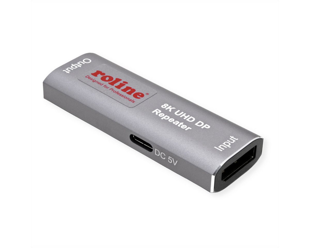 ROLINE DisplayPort Extender, 8K60, 10m Audio- & Video-Adapter ROLINE DisplayPort Extender, 8K60, 10m Audio- & Video-Adapter von ROLINE