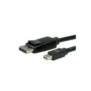 ROLINE DisplayPort Kabel, DP ST - Mini DP ST 2,0m (11.04.5635) von ROLINE