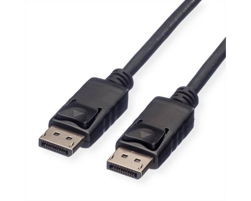 ROLINE DisplayPort Kabel, DP ST - ST, LSOH Audio- & Video-Kabel, DisplayPort Männlich (Stecker), DisplayPort Männlich (Stecker) (300.0 cm) von ROLINE