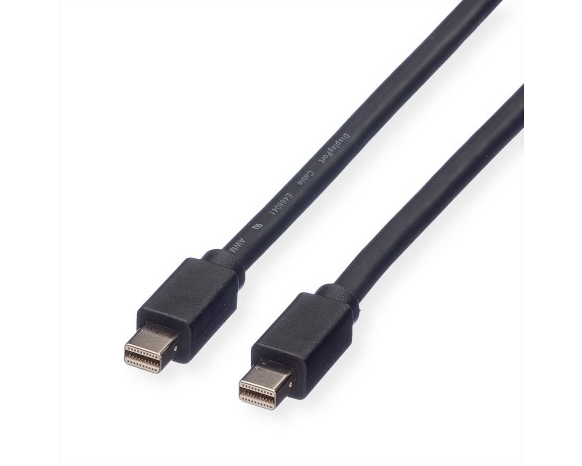 ROLINE DisplayPort Kabel, Mini DP ST - Mini DP ST Audio- & Video-Kabel, Mini DisplayPort Männlich (Stecker), Mini DisplayPort Männlich (Stecker) (300.0 cm) von ROLINE