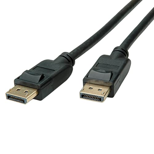 ROLINE DisplayPort Kabel, v1.4, DP ST - ST, schwarz, 2 m von ROLINE