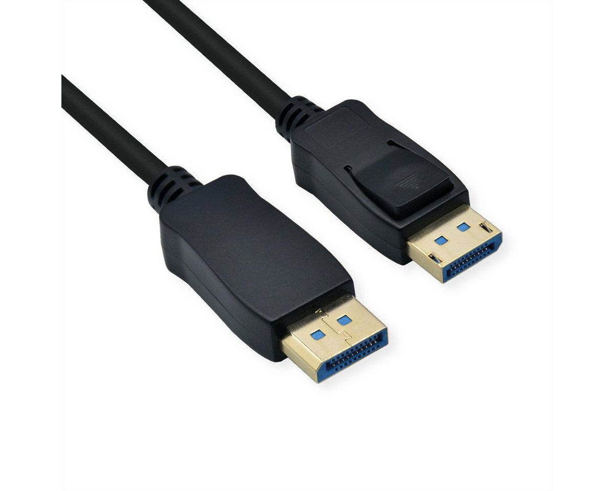 ROLINE DisplayPort Kabel, v2.0, DP ST - ST Audio- & Video-Kabel, DisplayPort Männlich (Stecker), DisplayPort Männlich (Stecker) (300.0 cm) von ROLINE