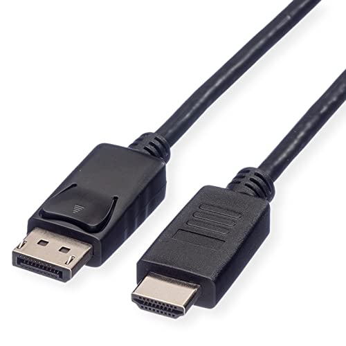 ROLINE DisplayPort Kabel DP - HDTV, ST/ST, schwarz, 2,0 m von ROLINE