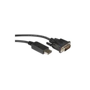 ROLINE DisplayPort Kabel DP ST - DVI ST 2,0m (11.04.5610) von ROLINE