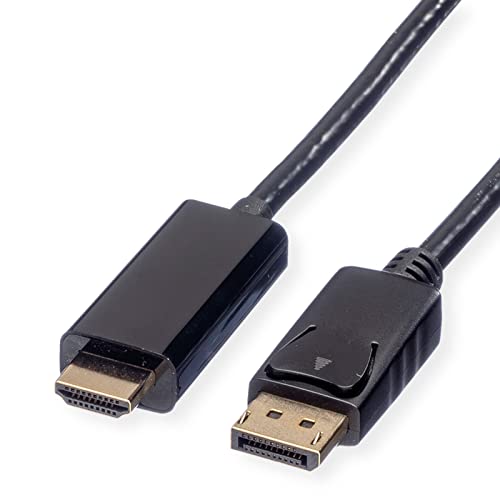 ROLINE DisplayPort Kabel DP - UHDTV, ST/ST, schwarz, 3 m ROLINE DisplayPort Kabel DP - UHDTV, ST/ST, schwarz, 3 m von ROLINE