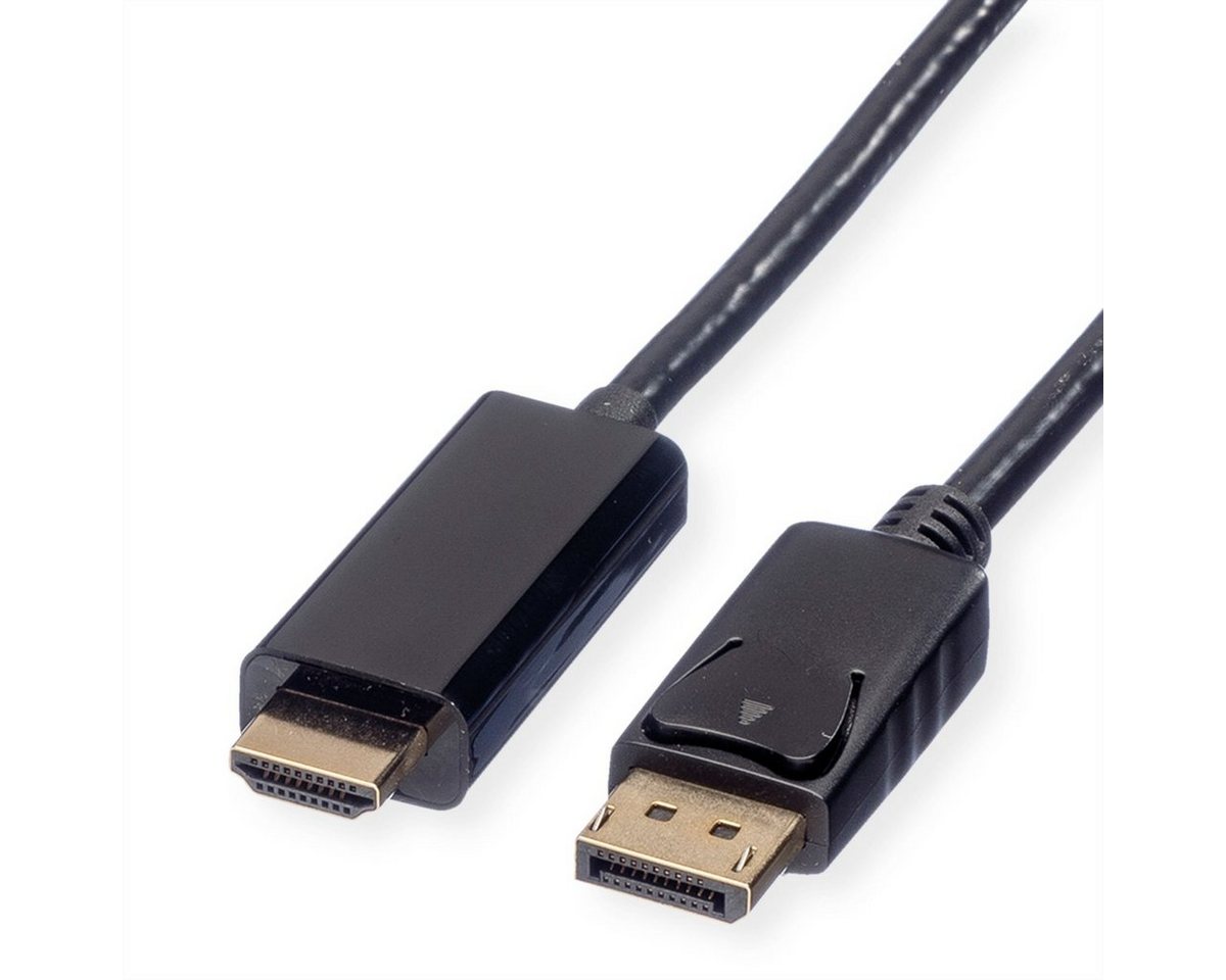 ROLINE DisplayPort Kabel DP - UHDTV, ST/ST Audio- & Video-Kabel, DisplayPort Männlich (Stecker), UHDTV Männlich (Stecker) (300.0 cm) von ROLINE