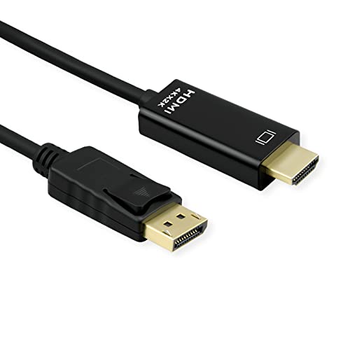 ROLINE DisplayPort Kabel DP - UHDTV, Slim, ST/ST, schwarz, 3 m ROLINE DisplayPort Kabel DP - UHDTV, Slim, ST/ST, schwarz, 3 m von ROLINE