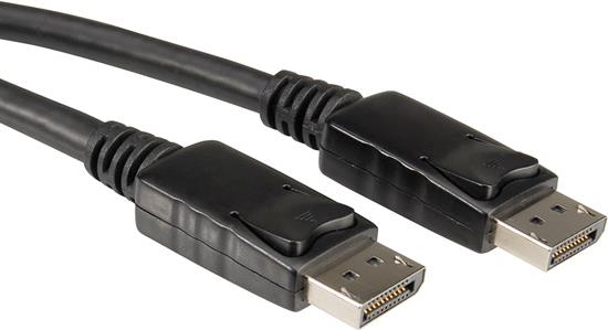 ROLINE - DisplayPort-Kabel - DisplayPort (M) bis DisplayPort (M) - 7.5 m - Schwarz (11.04.5765) von ROLINE