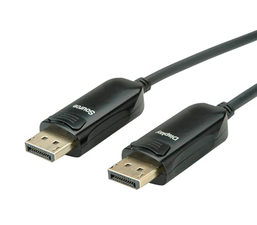 ROLINE DisplayPort v1.4 Kabel (AOC), ST/ST, 20 m von ROLINE