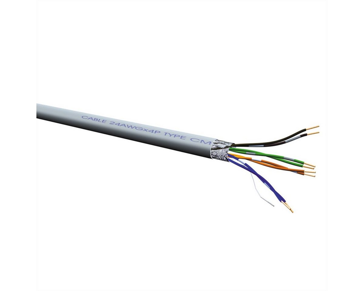 ROLINE FTP Kabel Kat.5e (Class D), Litze LAN-Kabel, (30000.0 cm), 300m von ROLINE