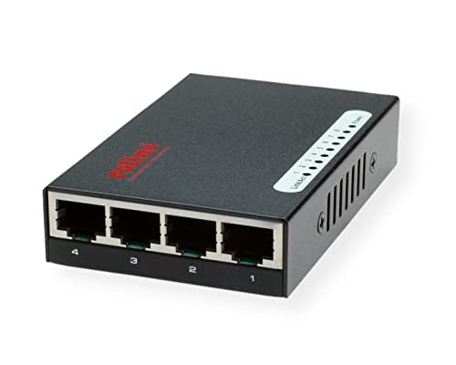 ROLINE Fast Ethernet Switch, Pocket, 8 Ports von ROLINE
