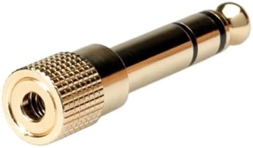 ROLINE GOLD Stereo Adapter 6,35 mm Stecker - 3,5 mm Buchse von ROLINE